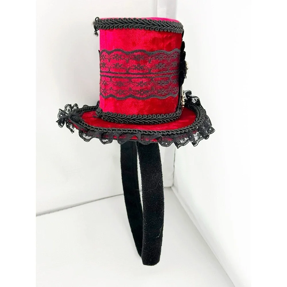 Spirit Halloween Gothic Mini Top Hat Headband From 2014.